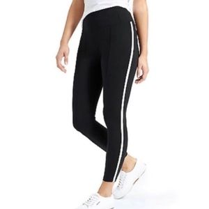 Athleta Metro 7/8 Leggings Black Medium M